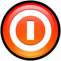 Button Turn Off Icon 256x256 png
